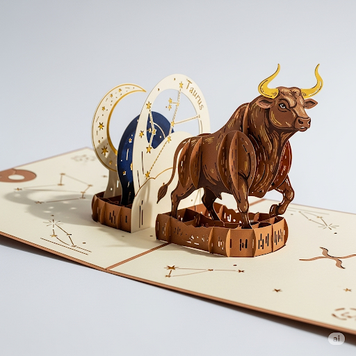 thiệp 3D 12 cung hoàng đạo