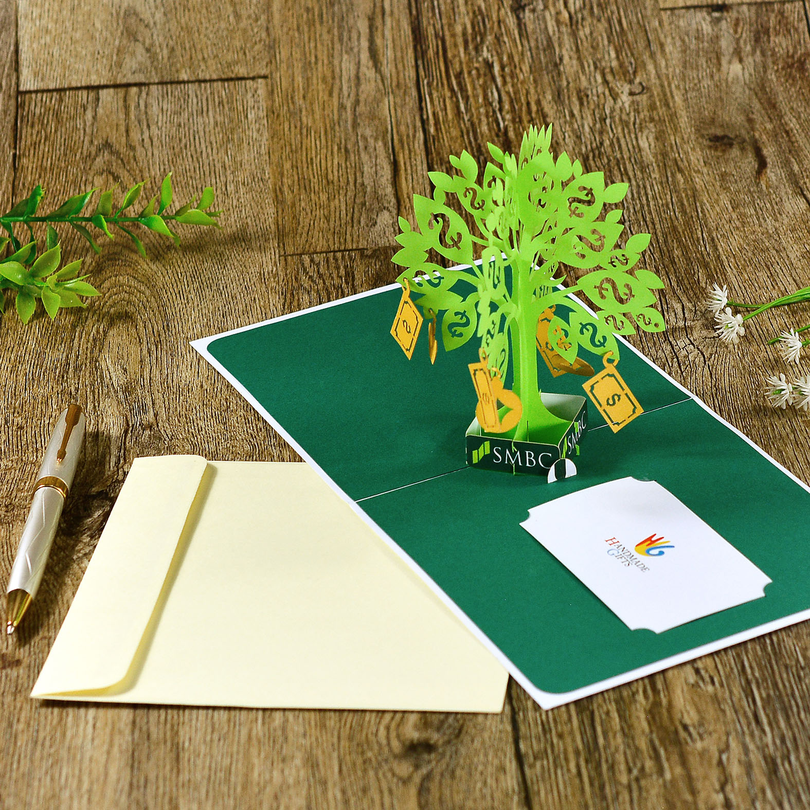 thiết kế mô phỏng thiệp nổi 3D