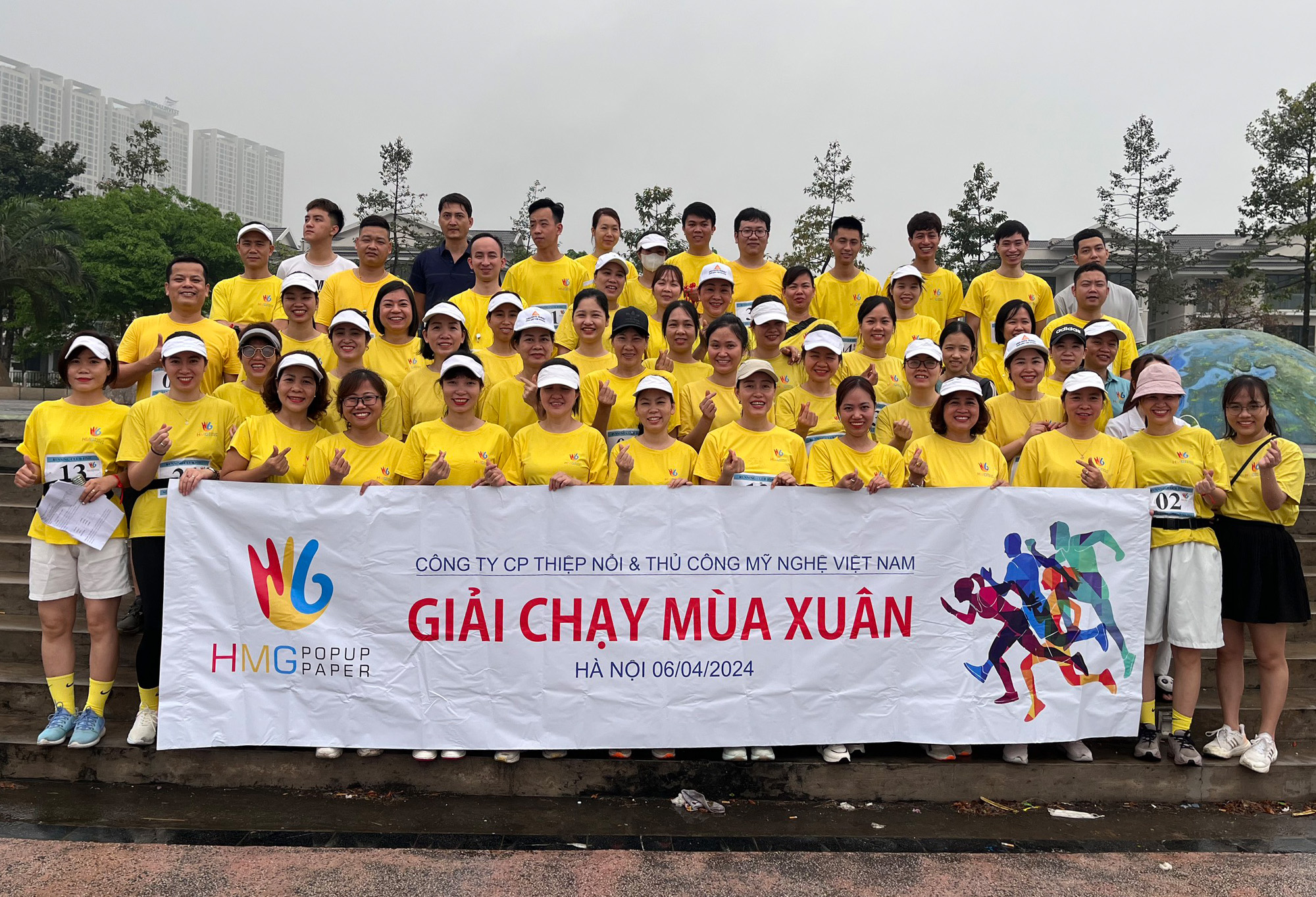 hmg và giải chạy mùa xuân 2024