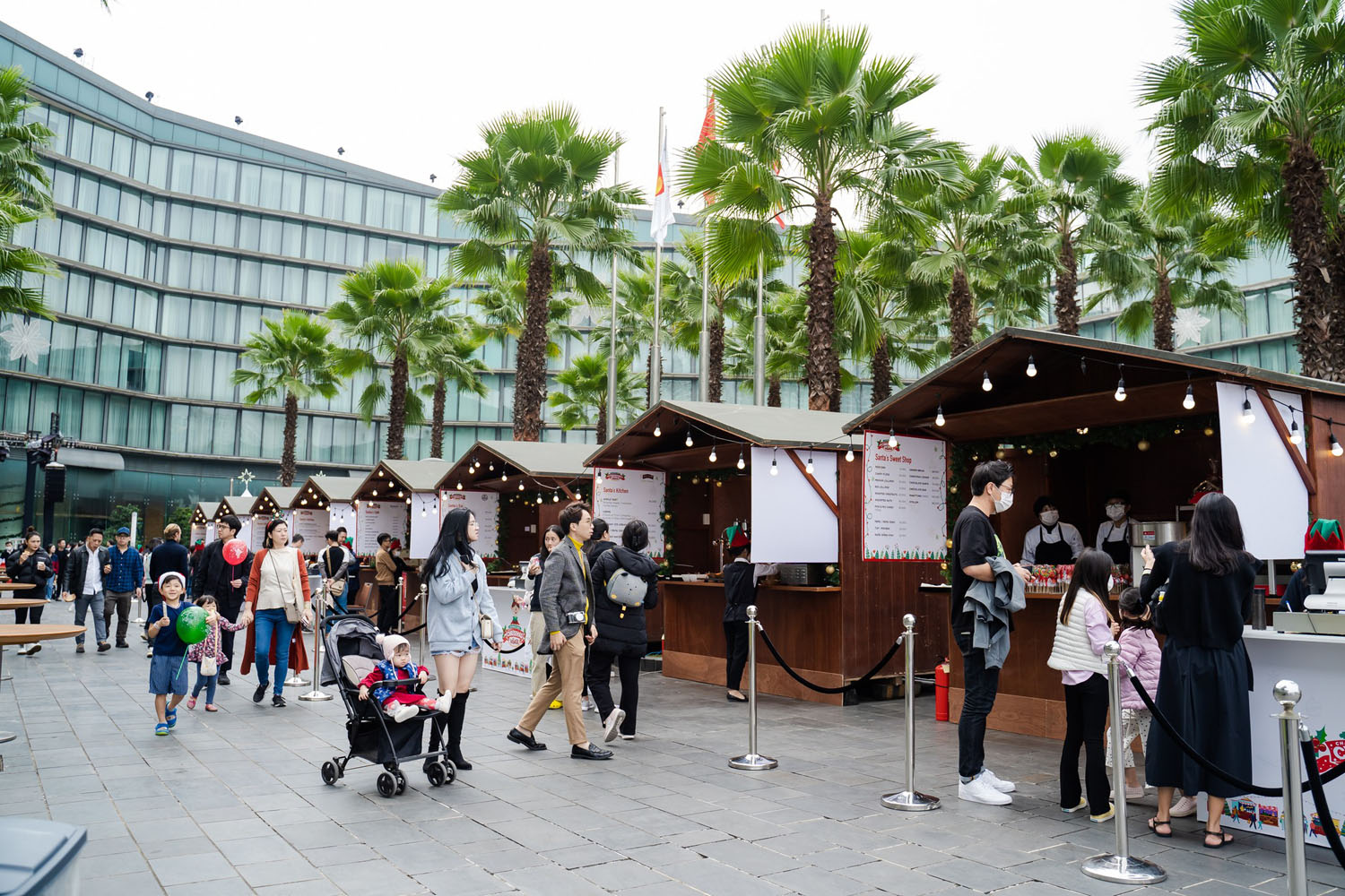 đón giáng sinh tại Marriott Hanoi
