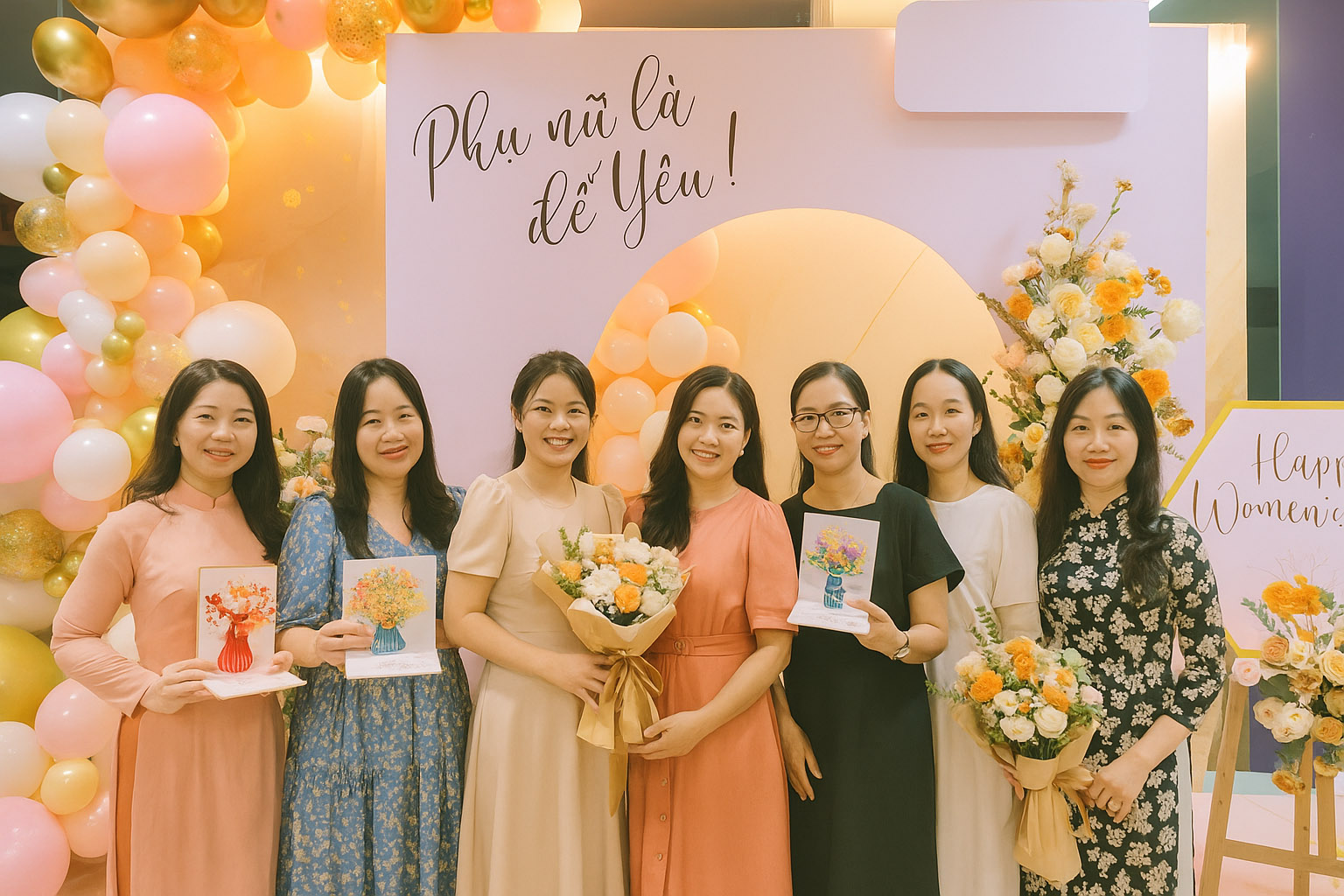 chúc mừng ngày phụ nữ việt nam