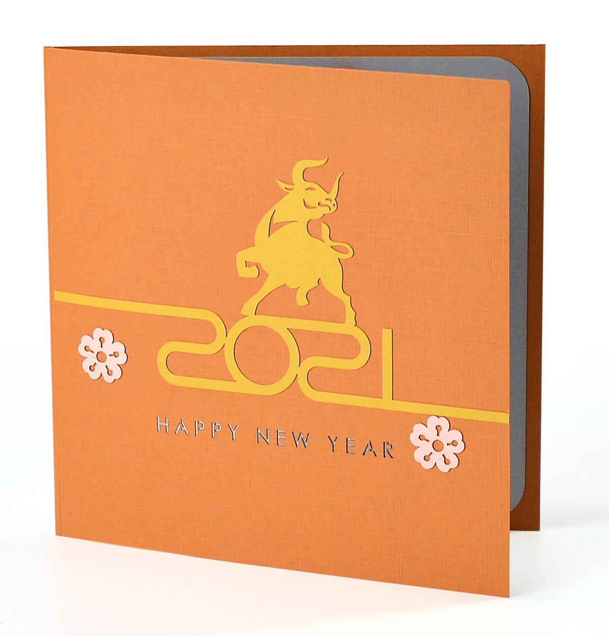 thiệp nổi tân sửu 2021