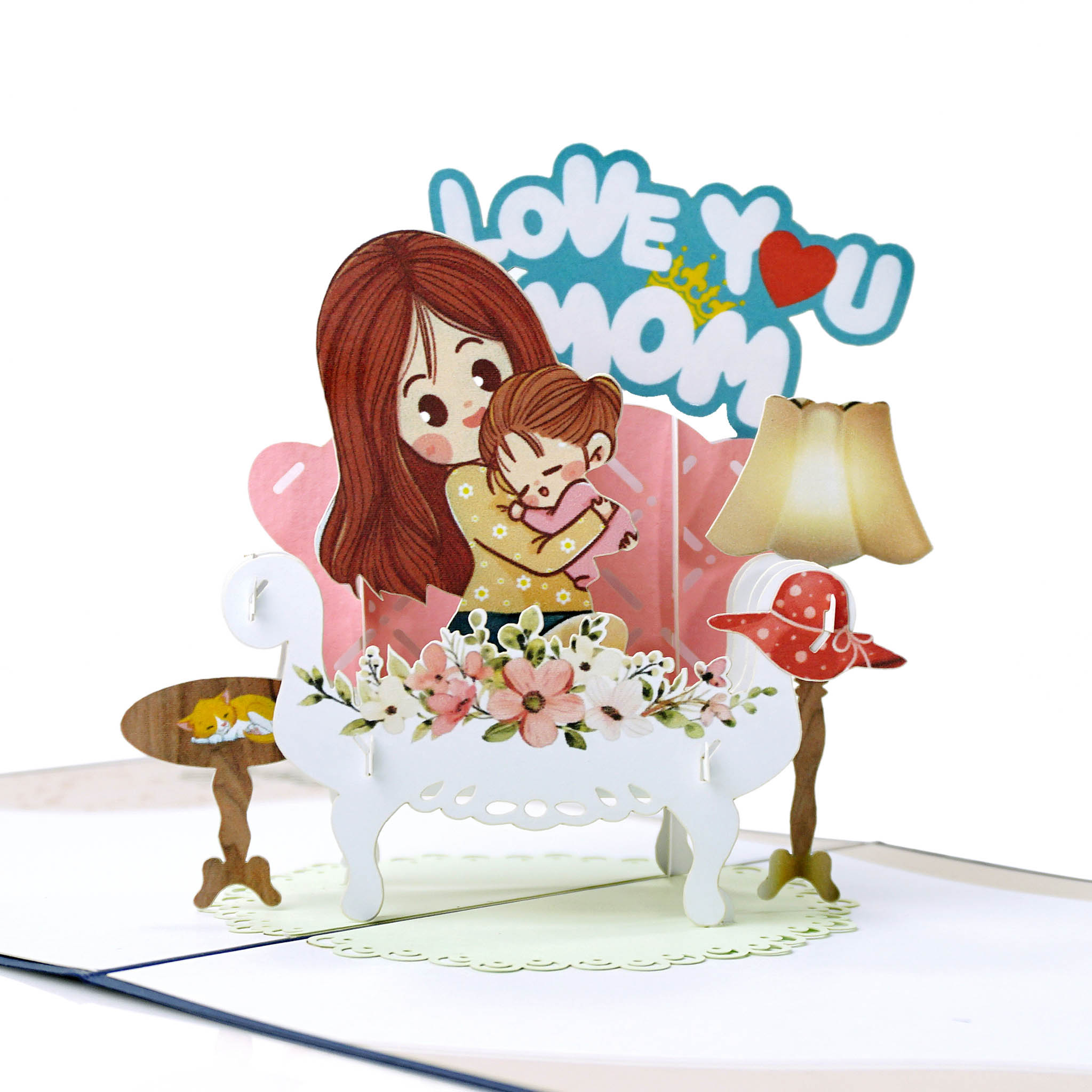 thiệp 3D chúc mừng mẹ