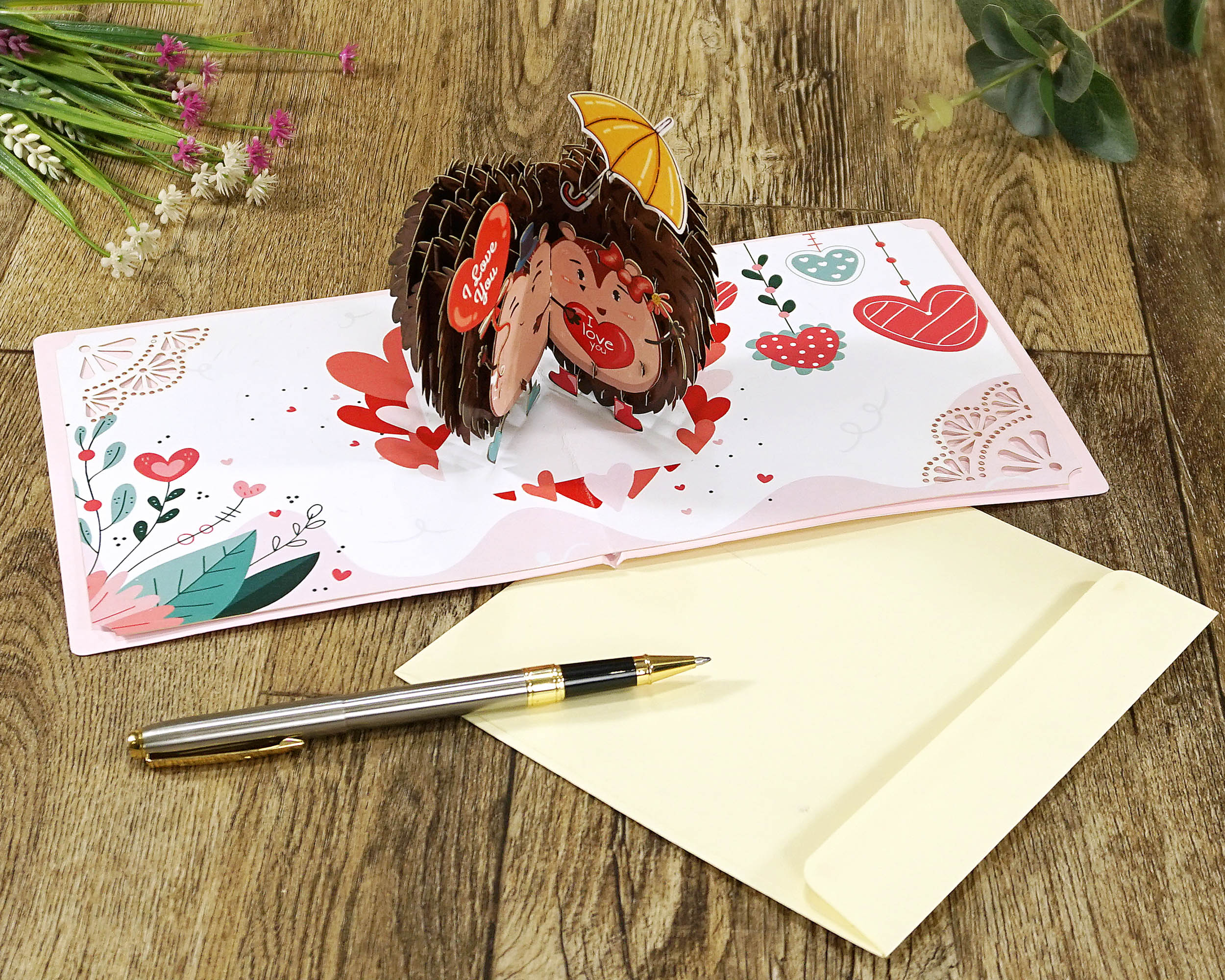 Thiệp chúc mừng 3D