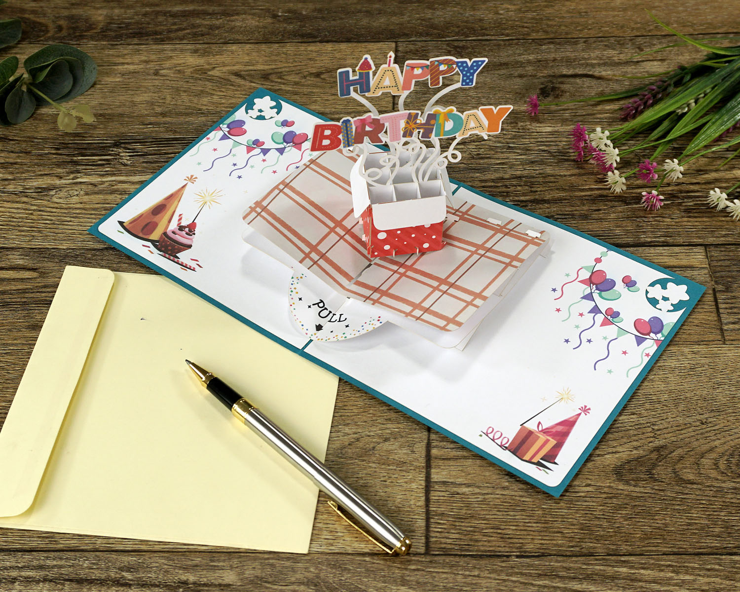 Thiệp 3D mừng sinh nhật