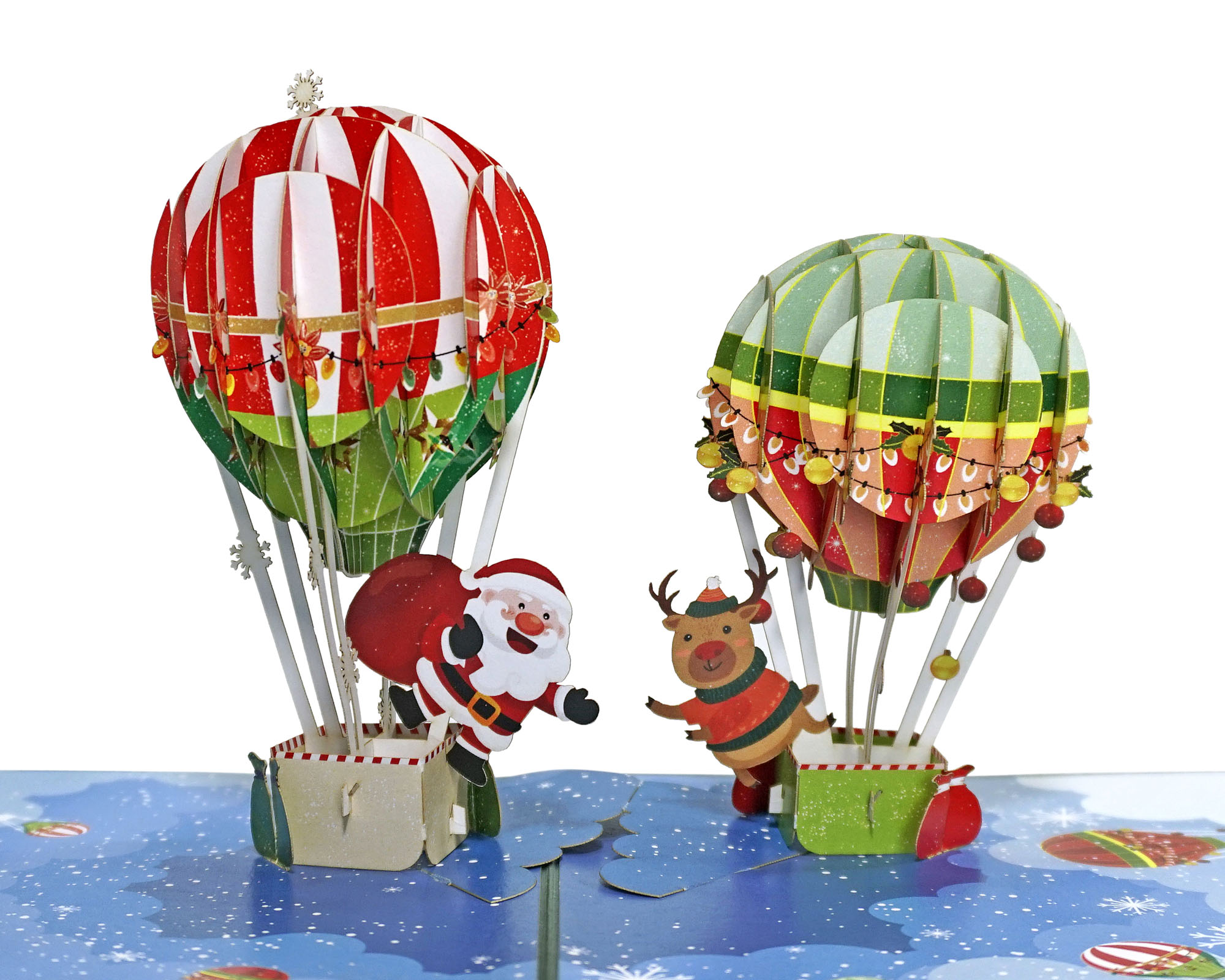 thiệp 3D mừng giáng sinh