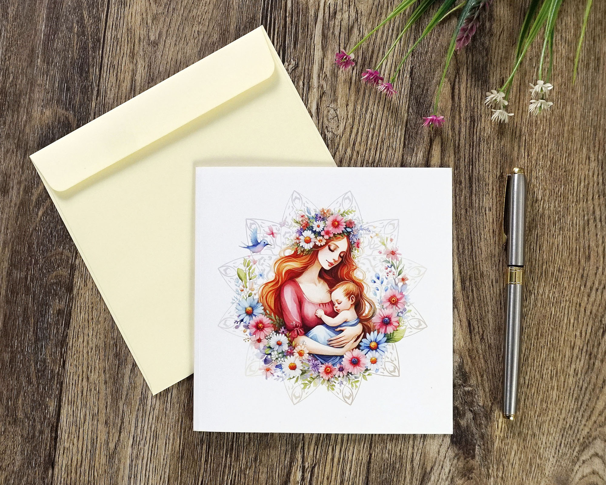 thiệp 3D dành tặng mẹ