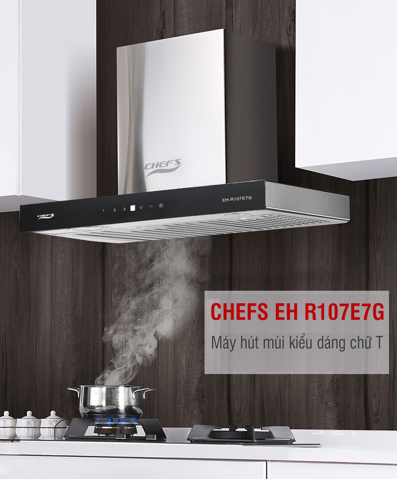 Máy hút mùi Chefs EH R107E7G