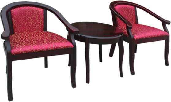 Bộ bàn ghế khách sạn BKS04+ GKS04