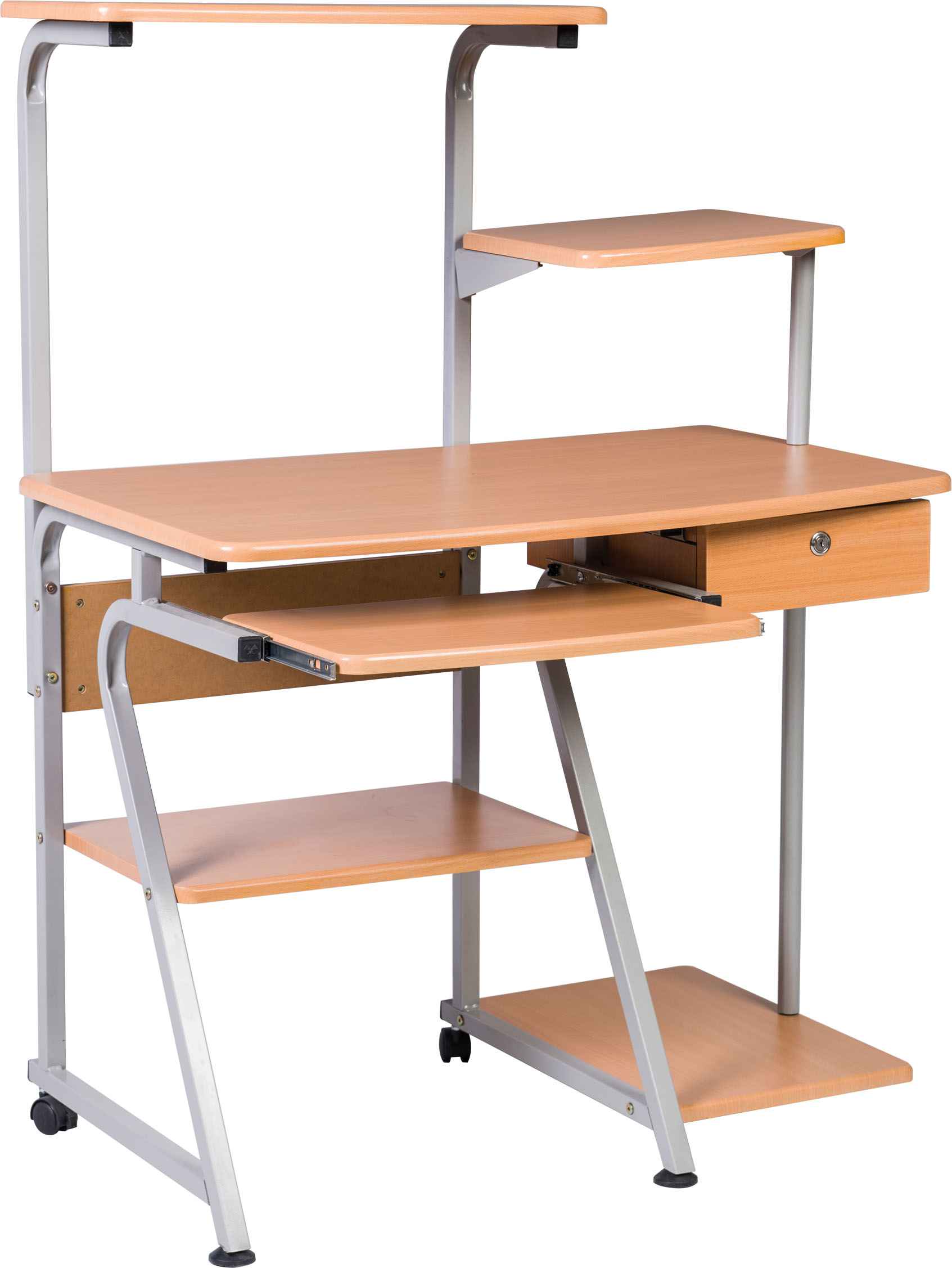 Bàn vi tính khung sắt Hòa Phát BMT97B