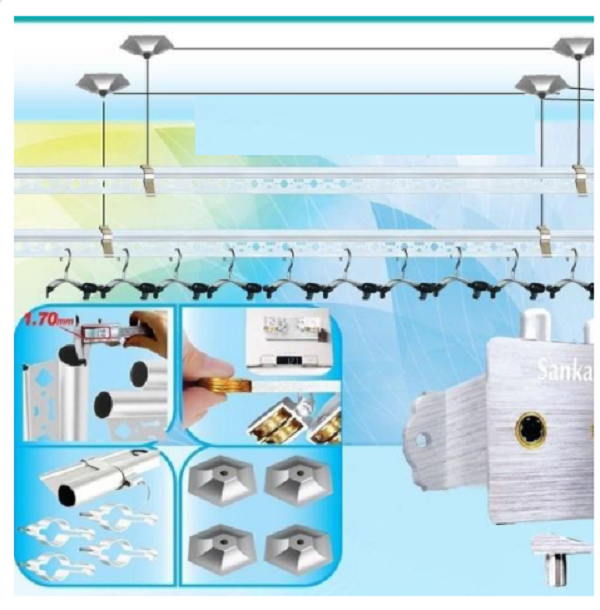 Giàn phơi thông minh Sankaku của nước nào?