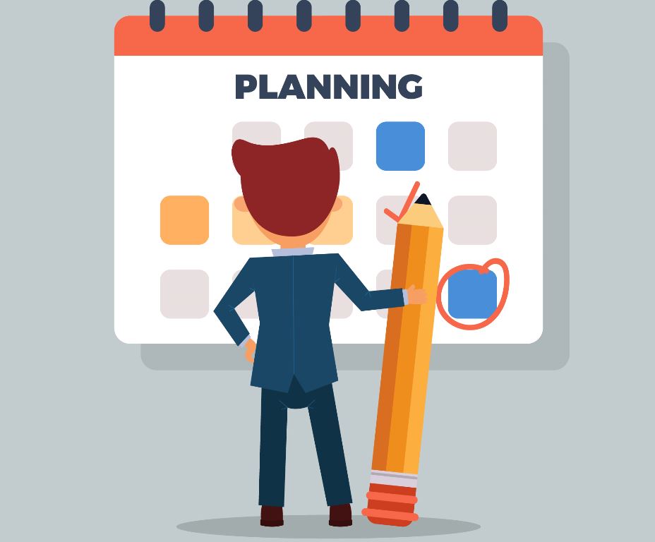 Lập thời gian biểu rõ ràng, khoa học để dễ theo dõi