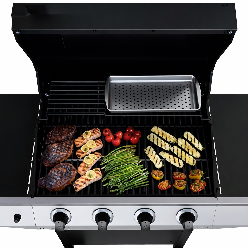 lò nướng bbq ngoài trời