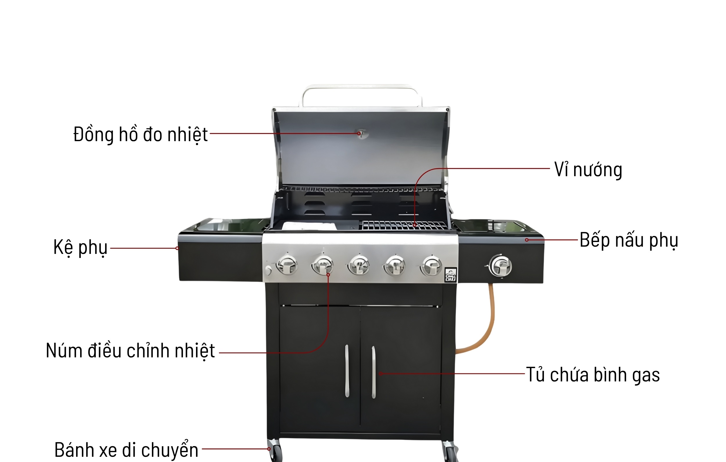 bếp nướng ngoài trời Gas Landmann 12275