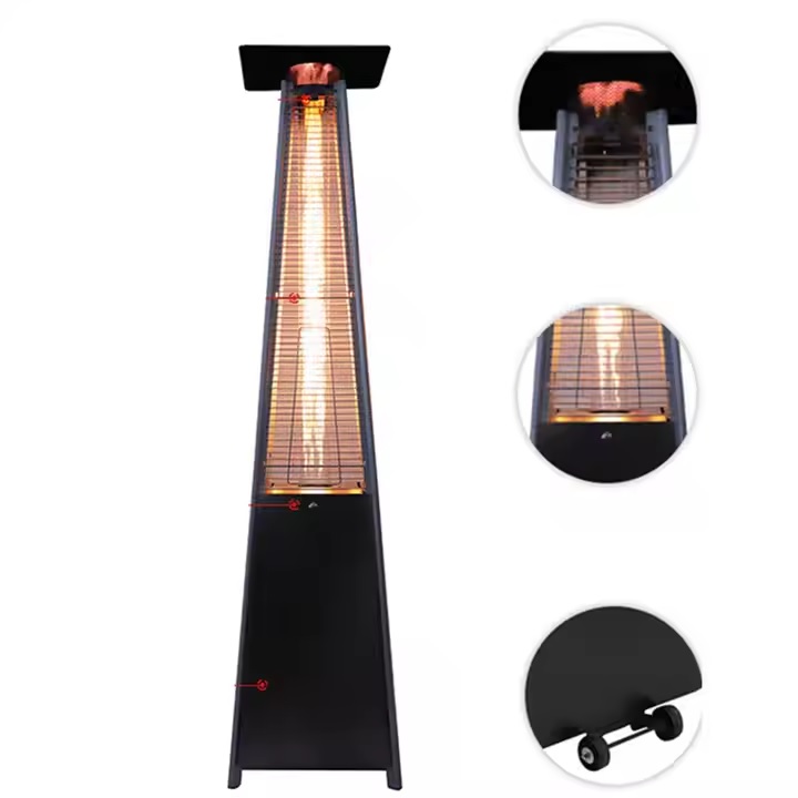 tháp sưởi ngoài trời