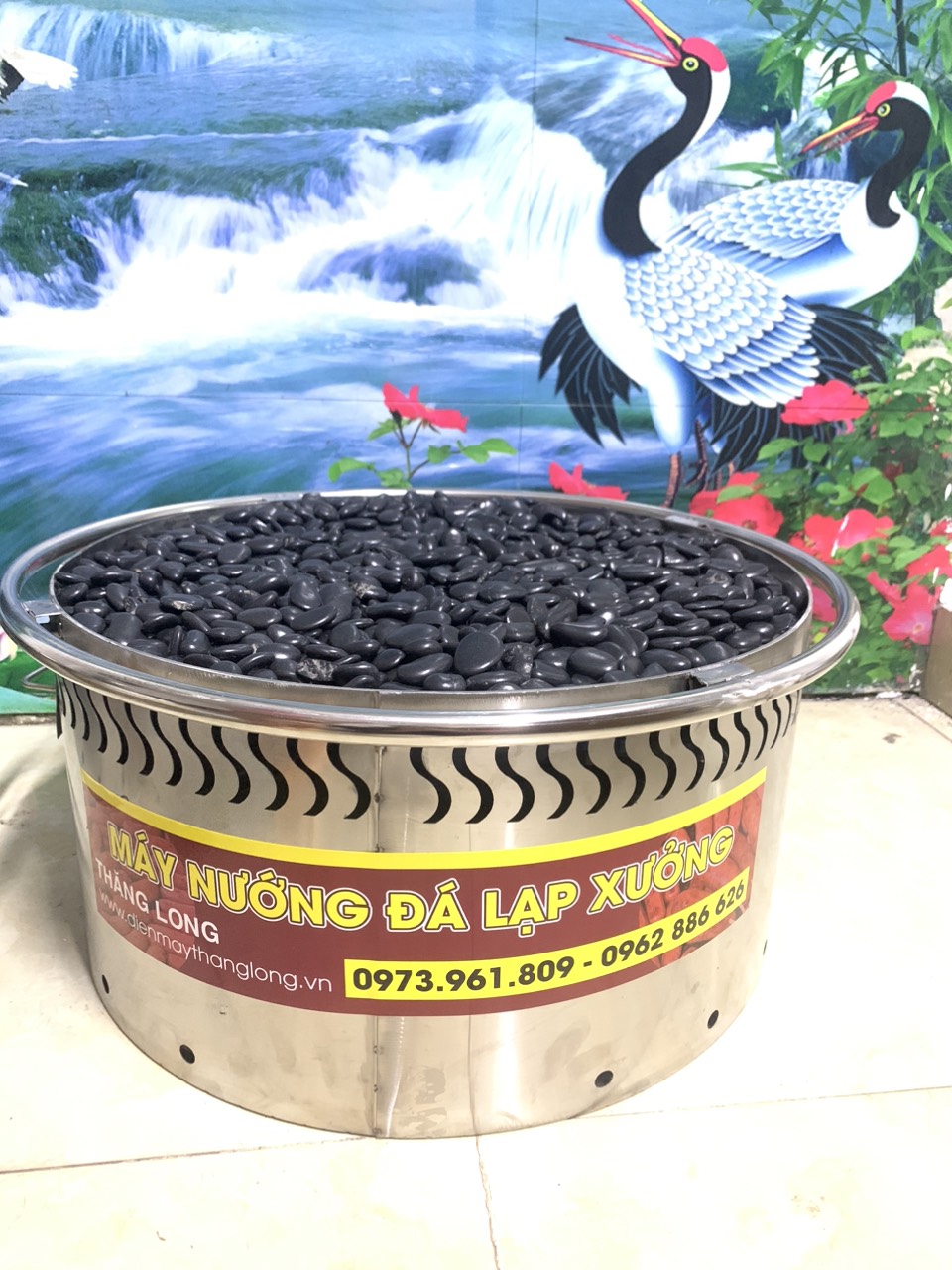 máy nướng đá lạp xưởng