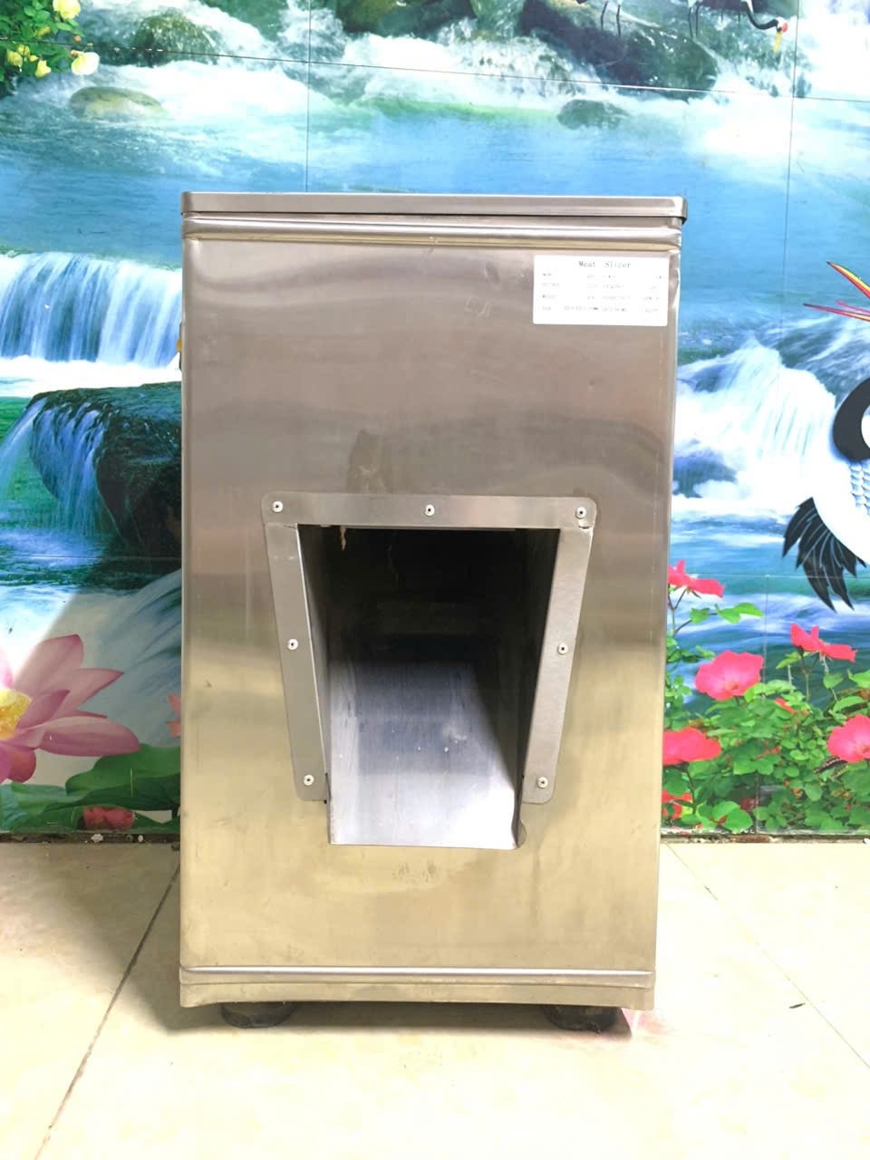 Máy thái thịt tươi sống