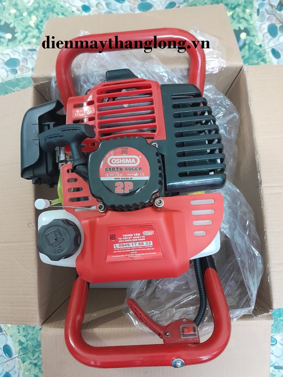 Máy khoan đất Oshima 2p