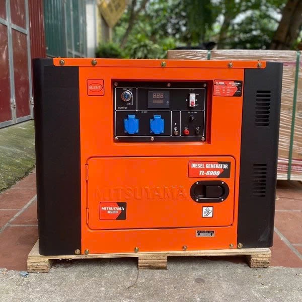 Máy phát điện chạy dầu 5kw Mitsuyama