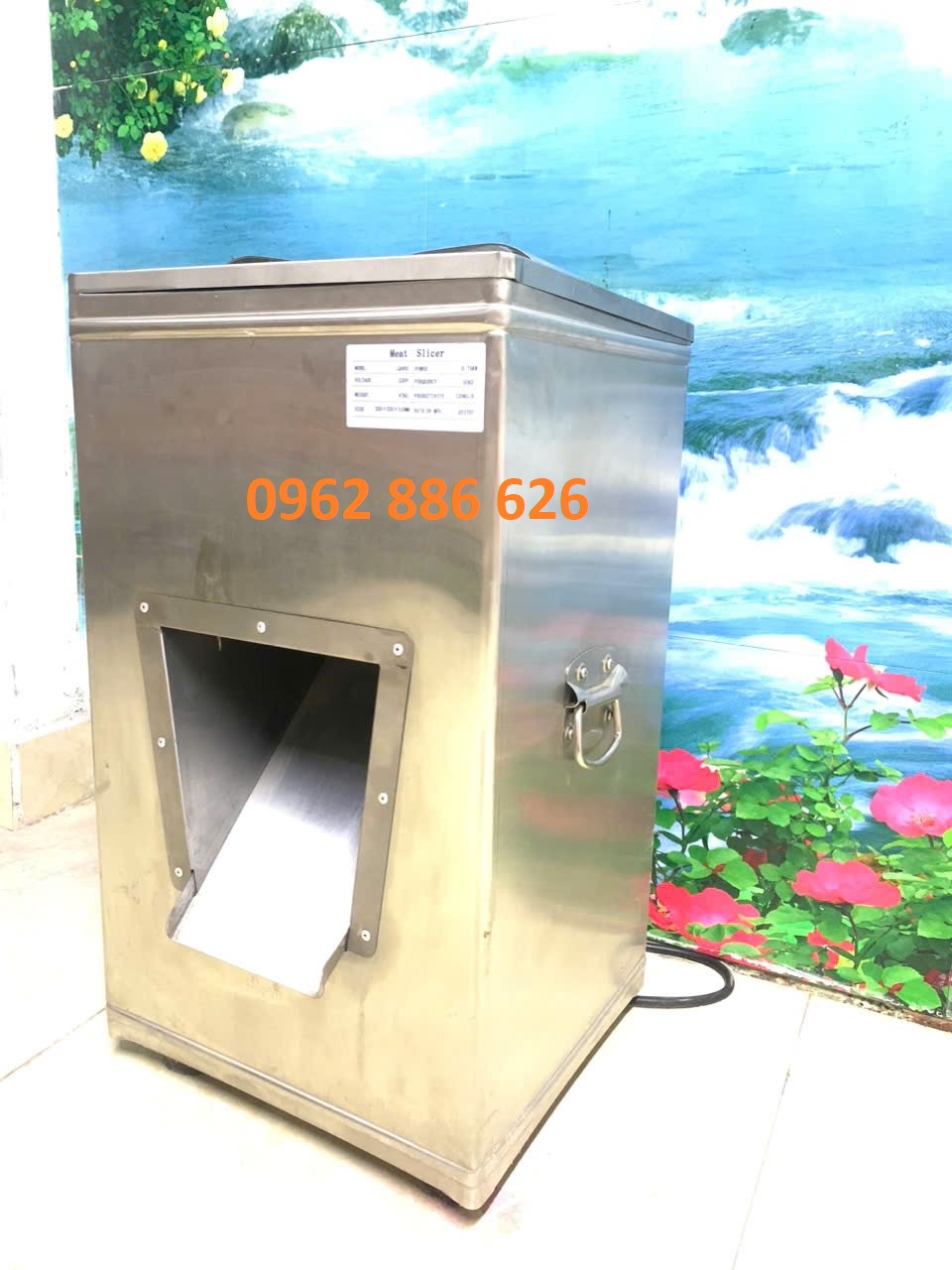 máy thái thịt bò