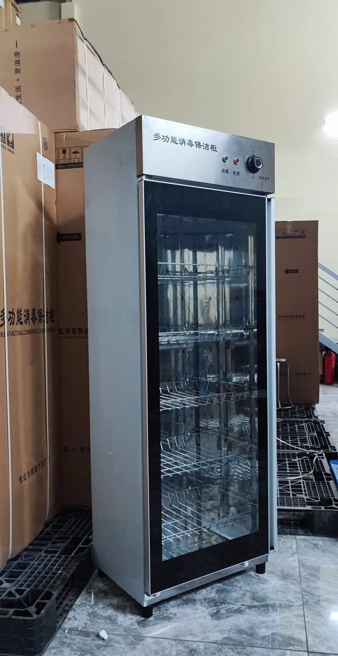 tủ sấy bát công nghiệp 1 cánh kính