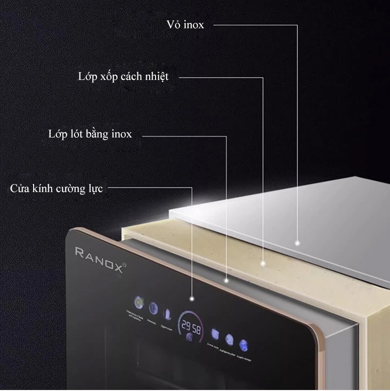 tủ sấy tiệt trùng 138l