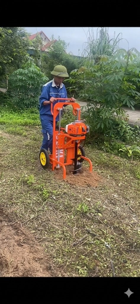 máy khoan lỗ đóng cọc