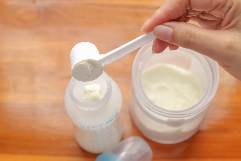 cách pha sữa bột