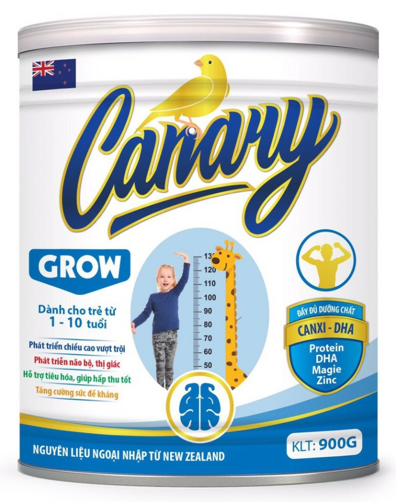 sữa bột grow canary