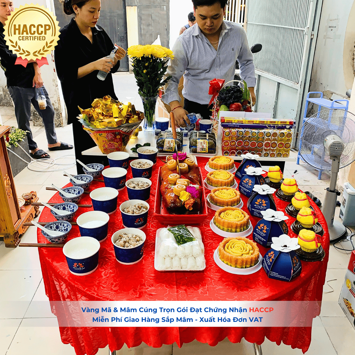 Mâm cúng tất niên