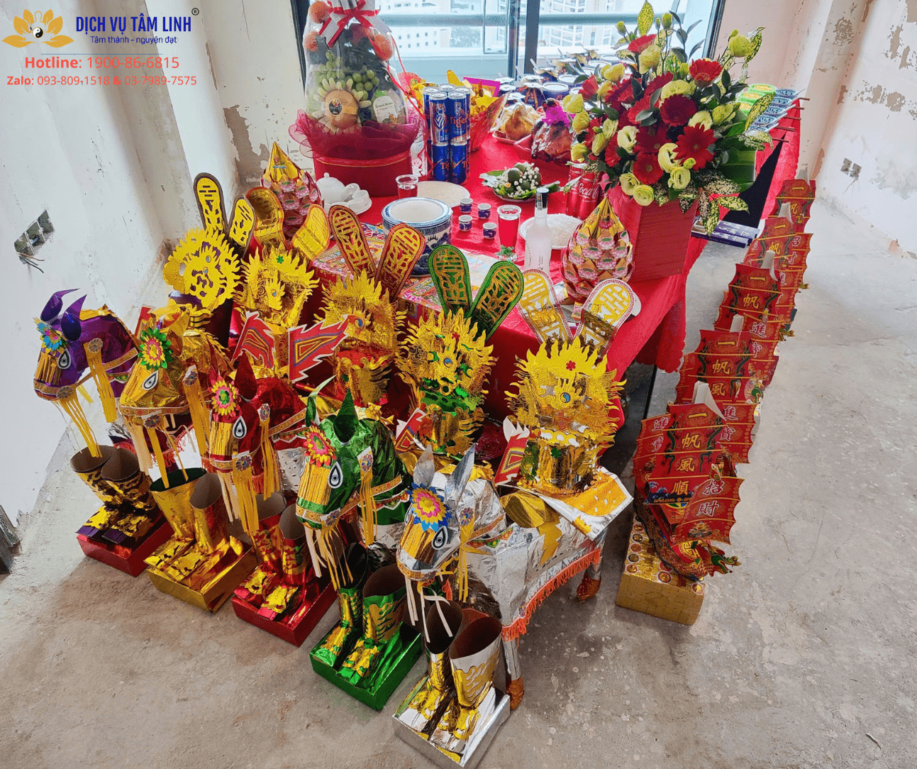 Chuẩn bị lễ Hàn Long Mạch