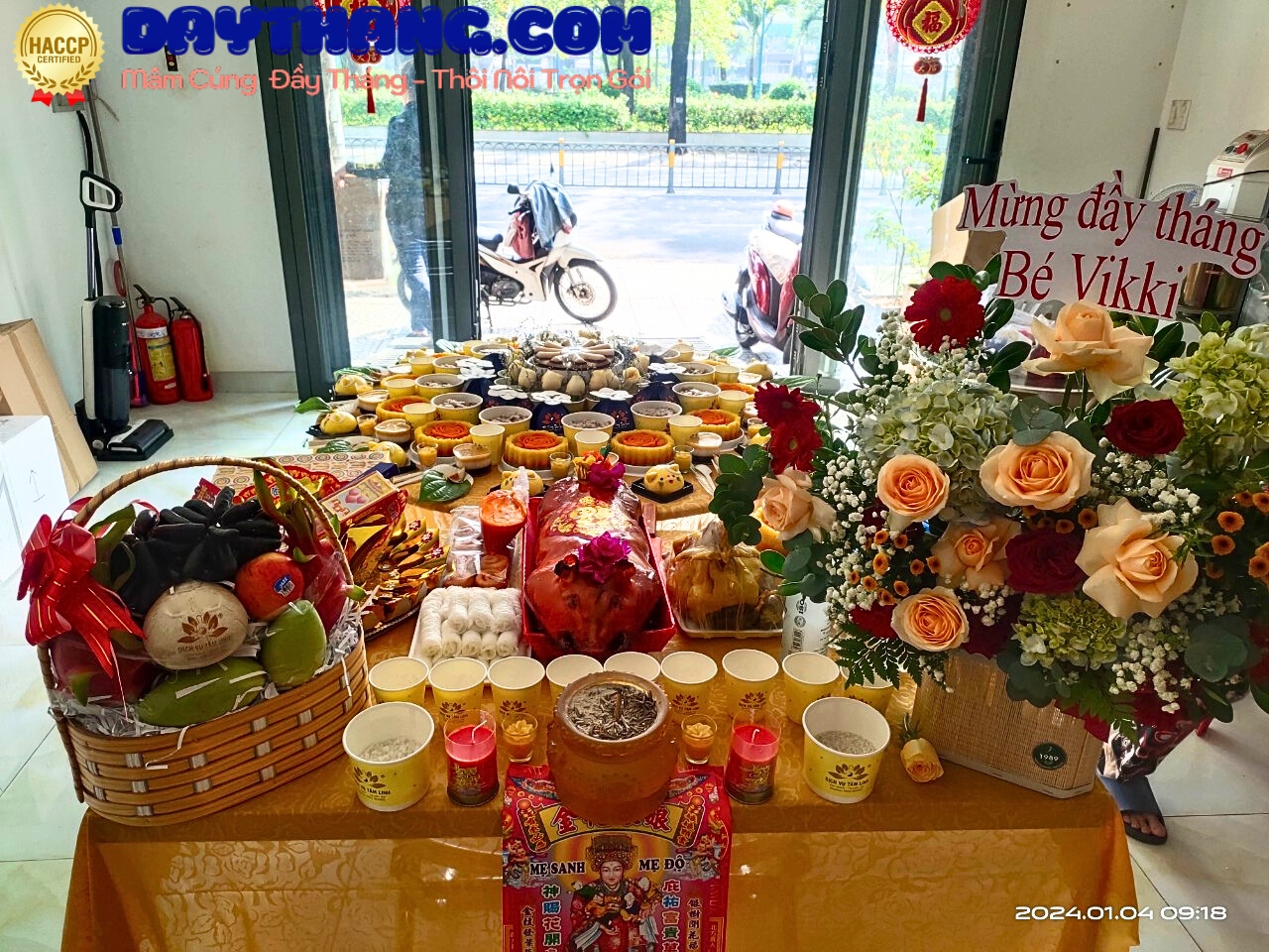 lễ cúng thôi nôi