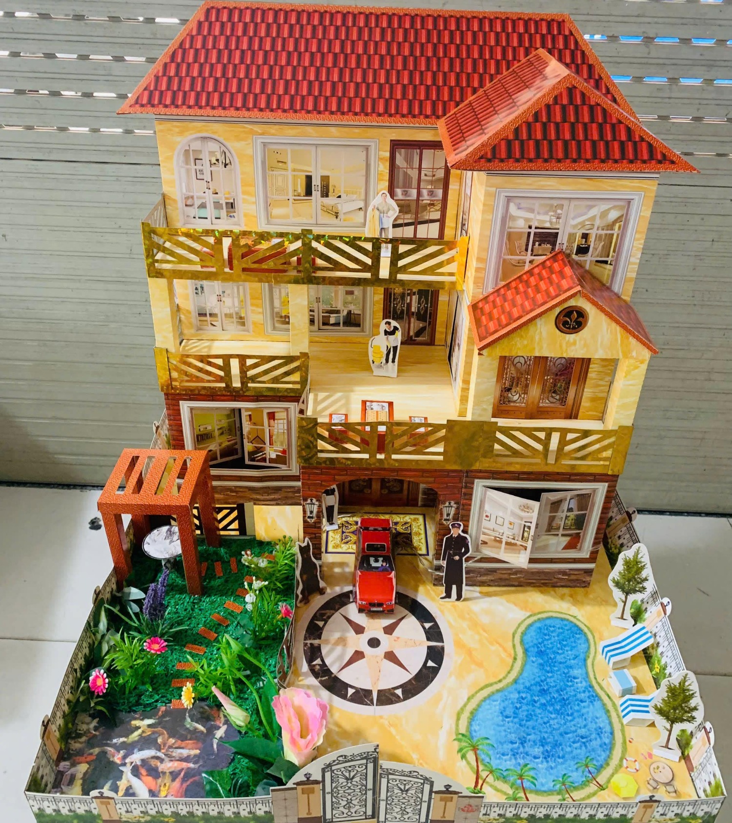 Biệt Thự TL2 Làm Theo Yêu Cầu ( Thêm sân vườn, Đèn, Mái....)