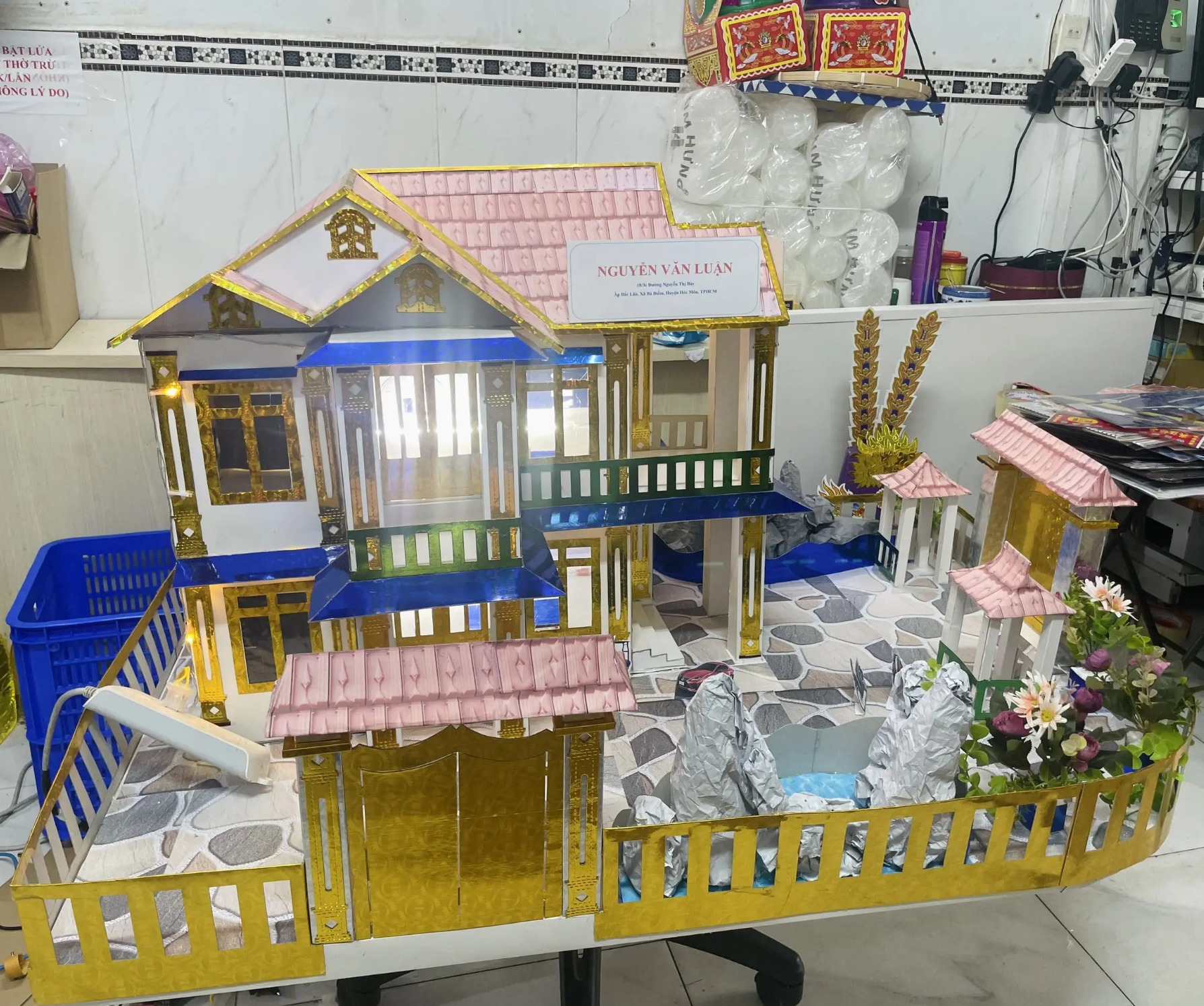 Biệt Thự Vàng Mã Làm Theo Yêu Cầu VIP22