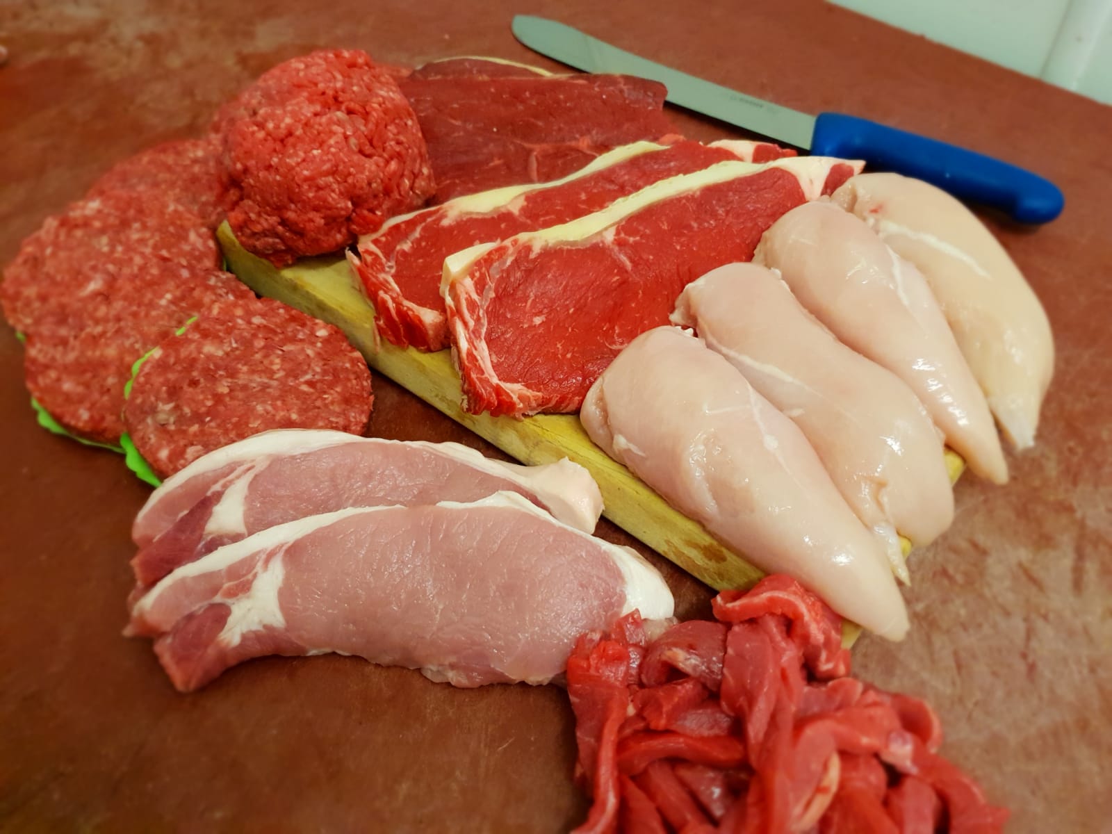 thịt nạc hạn chế thịt mỡ