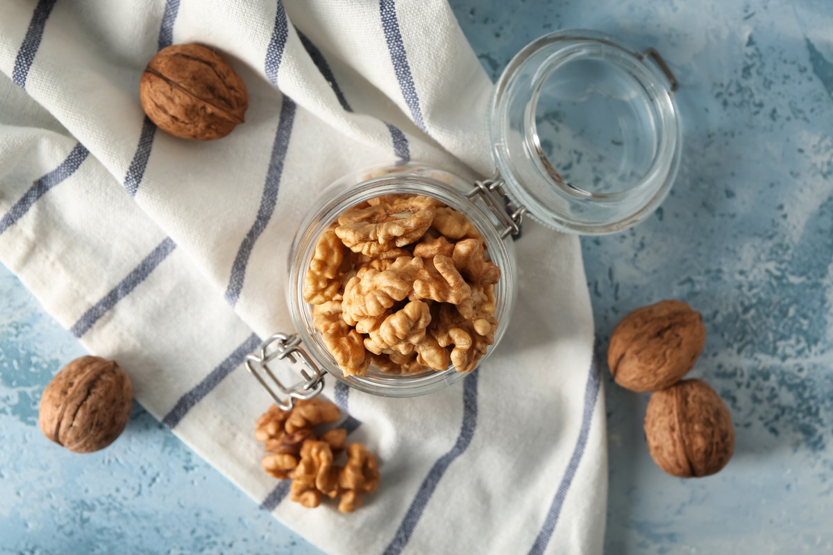 hạt óc chó bổ sung canxi