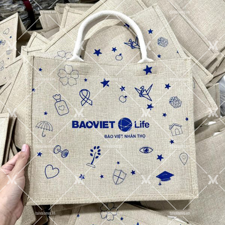 Túi vải đay thường được sử dụng làm quà tặng khách hàng