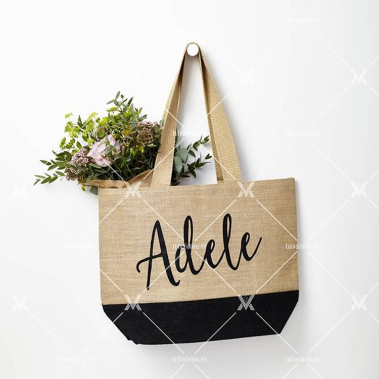 Túi vải đay quà thường có màu nâu tự nhiên