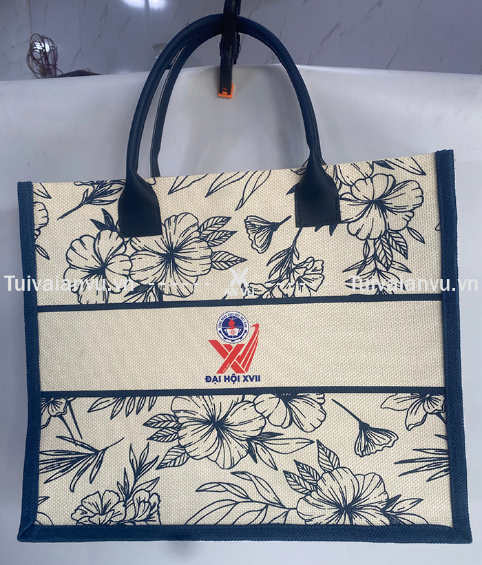 Mẫu túi vải đay quà tặng đại hội