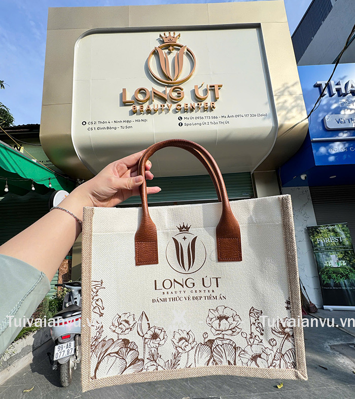 Mẫu túi vải đay long ut