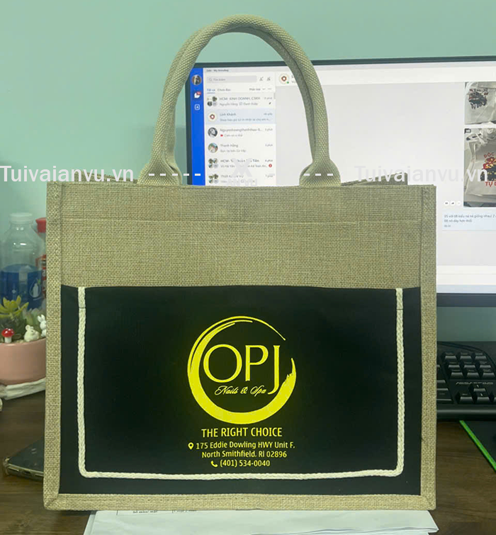 Mẫu túi vải đay OPJ