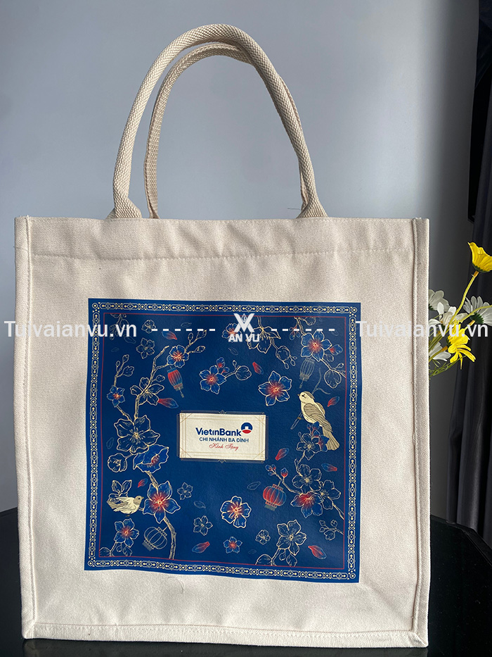 Mẫu túi vải đay viettinbank