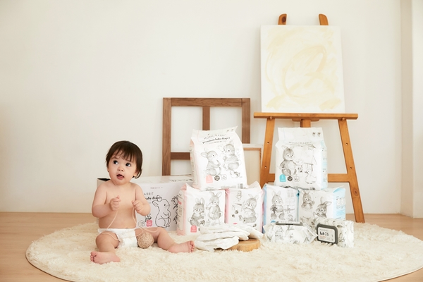 Momo Rabbit giải quyết nỗi lo hăm tã