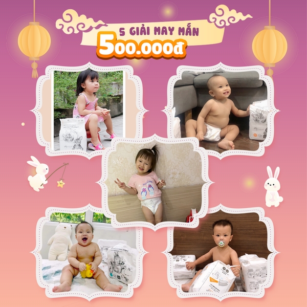 Thông báo giải thưởng cho phần thi “Bé và Momo Rabbit” 5