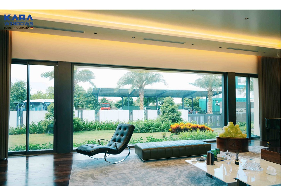 Hình ảnh vách kính trong suốt đến không tưởng - Karawindows - Made in Germany