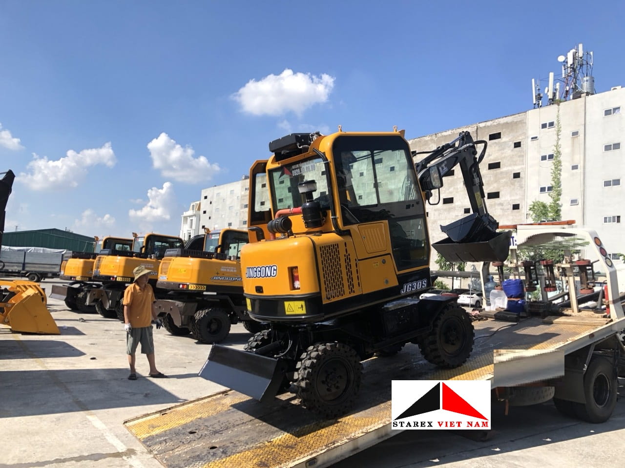 Vậy chi phí 1 ca máy xúc được quy định bằng công thức riêng