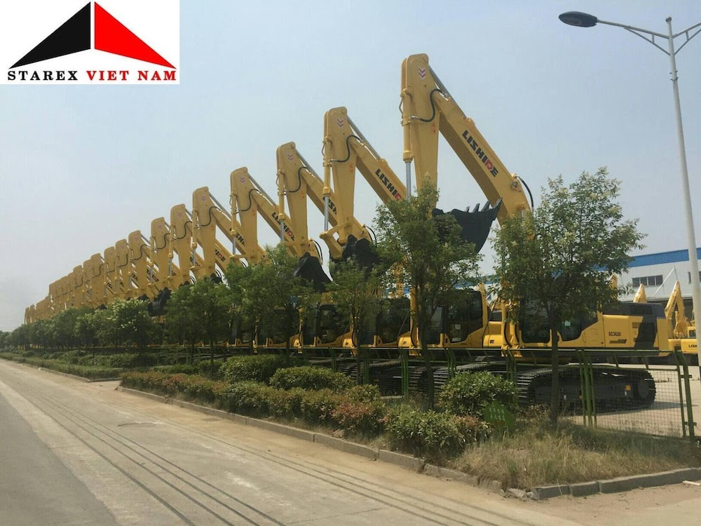 Cập nhật bảng giá máy xúc mới nhất 2024 tại STAREX Việt Nam