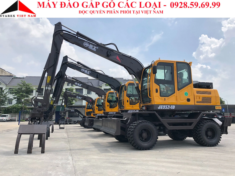 Dầu quay toa máy xúc có ứng dụng rộng rãi
