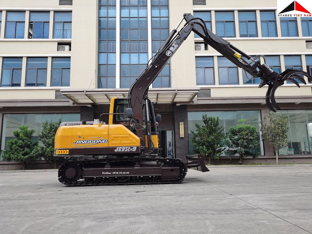 Máy xúc bánh xích có ưu, nhược điểm gì nổi bật?