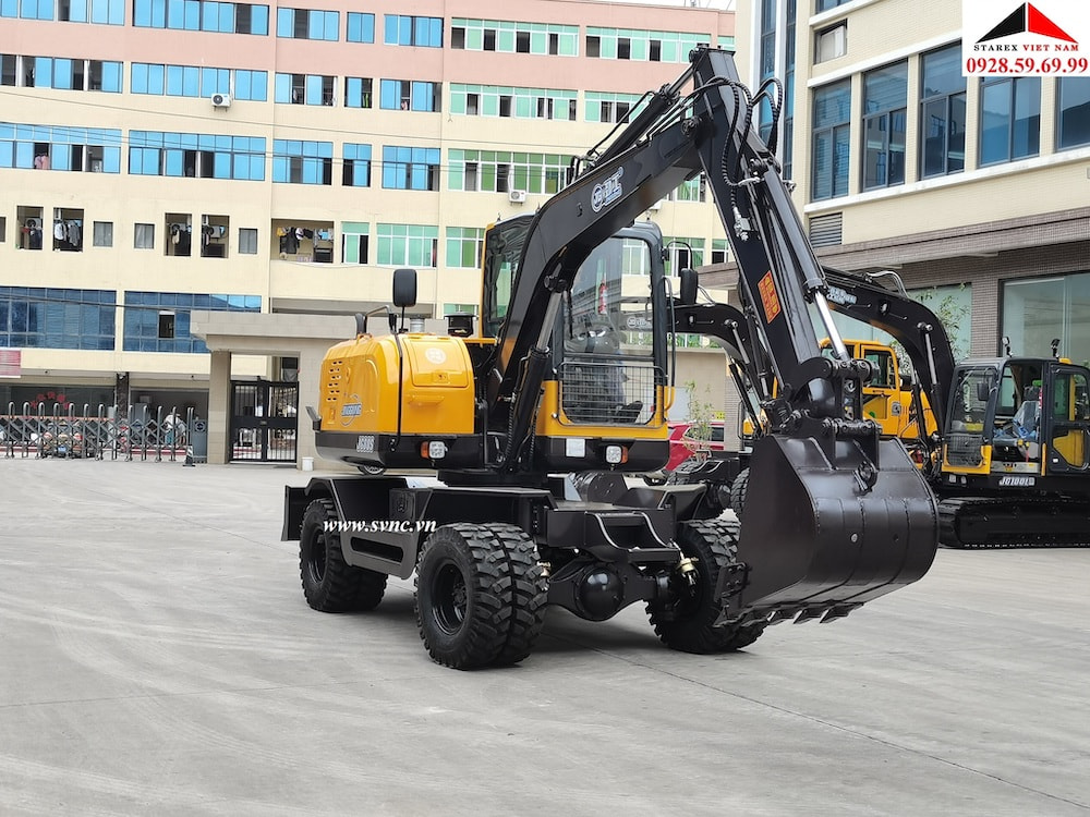 Một số ứng dụng của máy xúc đào